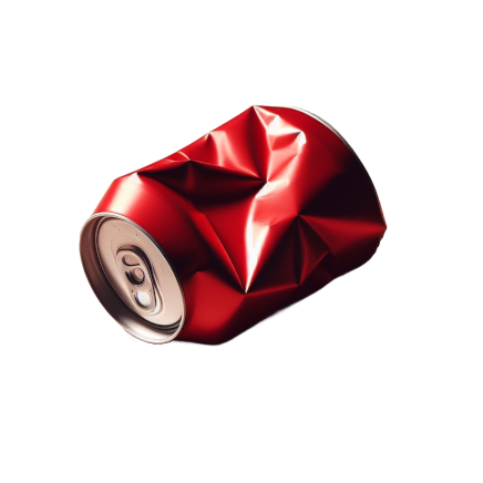 Imagem de uma latinha de alumínio