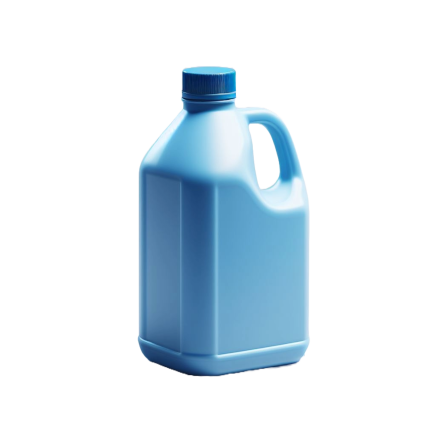 Imagem de um galão de Plástico