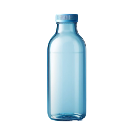 Imagem de uma garrafa plástica